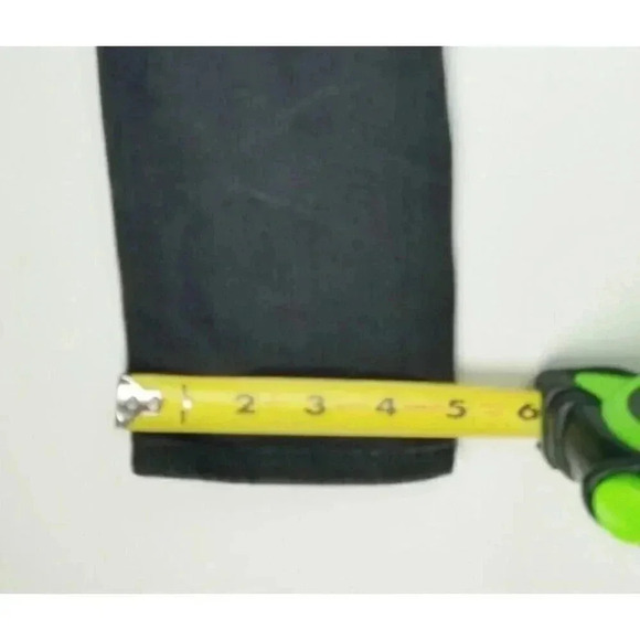 Levi's 27X30 Womens Curvy Skinny Black Denim Jeans Black Logo Tag Red Pocket Tag - Picture 9 of 12